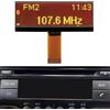 Ifixly NV200 Autoradio LCD Schermo per Nissan, per Qashqai, per Juke, per Micra, per Navara NV200 86KK2U00SC975YHH13FFO Lettore Radio LCD Display(123 x 36 pixel)