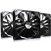 AABCOOLING Black Silent Fan 14 - una Silenziosa e Molto Efficiente 140mm Ventola PC Portatile, Raffreddamento PC, Fan 140mm, Ventola Aspirazione, 14cm, 3 Pin Case Fan - 3 Pezzi 18,6 dB (A)