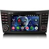 GONFEN Android 14 Autoradio Stereo 8 core 4 GB 64 GB GPS Navigatore per Mercedes Benz Classe CLS W219 Classe E W211 senza fili Carplay Android Auto Bluetooth 5.0 WiFi Touchscreen DVD DSP RDS FM Radio