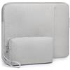 HYZUO 13,3-14 Pollici Custodia Borsa per Portatile per MacBook Pro 14 M5/M4/M3/M2/M1 Pro/Max A3426 A3427 2026-2021, MacBook Air 13,3, 13,5-13,8 Surface Book/Laptop, 13,3 HP Dell Asus, Grigio Chiaro