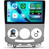 NHOPEEW 4+128G Autoradio per Mazda 5 2005-2010 con Wireless Carplay e Android Auto - Schermo incell da 9 pollici Supporto WiFi GPS Comandi al volante + Telecamera di retromarcia, Canbus