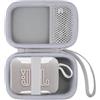 co2CREA Duro Viaggio Caso Copertina per JBL GO 5/ GO 4/ GO 3 Speaker Bluetooth Portatile (solo scatola,Case Only)