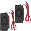 GERUI 2 pezzi DFplayer Mini 3 Watt 8 Ohm Mini altoparlante portatile con interfaccia JST-PH2.0 mm Pin per Arduino, progetti elettronici fai da te e monitor LCD TV
