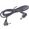 YSJJZRL Cavo di alimentazione di conversione DC 12V DC 5,5x2,1mm a 90 gradi DC 3,5x1,5mm Cavo di prolunga di alimentazione maschio-maschio (Doppio 90 gradi-100 cm)