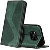 ZONNAVI Cover per Xiaomi Poco X3 PRO/Poco X3 NFC/Poco X3, Flip Custodia Pelle PU con [Slot Cart] [Magnetica], Cover a Libro Portafoglio per Xiaomi Poco X3 PRO/Poco X3 NFC/Poco X3 (Verde)
