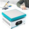 Generic Piastra di saldatura preriscaldante da 600 W con display, area di riscaldamento 200 mm x 200 mm, controllo della temperatura 50 ℃ -350 ℃, temperatura costante ± 2 ℃, ideale per la manutenzione