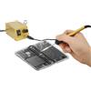 buedmsk Mini stazione di saldatura da 18 W, 50 - 450 °C, regolabile con manico per saldatore per schede LED SMD
