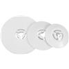 CHICAMPERA Tappi Porta Rocchetto Facile da Conservare e Usare in Plastica Bianco Set 3 Pezzi per Macchine da Cucire