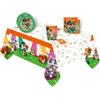 Lage Kit Festa di Compleanno 44 Gatti per 8 Persone - Set Addobbi Decorazioni da Tavola 44 Cats Party Bambino Bambina (8 Piatti, 8 Bicchieri, 16 tovaglioli, 1 tovaglia)