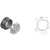 Dieffematic TM2 58 ADATTATORE PER TUBO ZF 80MM FAAC A5805_0504 AUTOMAZIONE AUTOMATISMI NUOVO