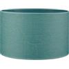 home sweet home collection Home Sweet Home Paralume in tessuto - D.35 x H.21 cm - Effetto lino - Turchese - E27 - per piantana & lampadario