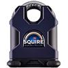 Squire Lucchetto pesante Squire (SS65CS) - grillo chiuso più duro - lucchetto durevole Roccaforte - acciaio legato per resistenza alla corrosione - serratura resistente alle intemperie per casa, garage e magazzini (blu, 65 mm)