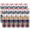 ARCANE INDUSTRIES Colla per battiscopa in legno e per e piastrelle, di facile applicazione ARCASEALANT - 43-290 ml x 12 Terra cotta - ARCANE INDUSTRIES