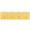 RiToEasysports Gancio da Muro, Elegante Appendiabiti e Appendiabiti per Cappelli, Adesivo Forte per Bagno e, Materiale ABS Ecologico, Confezione da 1 (YELLOW)