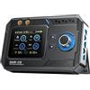 DewinLVD Saldatrice a Punti per Batterie, SWM-20 Saldatrice a Punti Portatile con 1200 A alta corrente, doppia pulsazione Spot Welder, 4 regolabile, Spot Saldatore per acciaio inossidabile, piastre in nichel