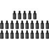 YOKIVE 25pz M4 Distanziale Viti, Nylon Esagonale PCB Distanziali con Alto Effetto Isolamento, Mantieni Altezza Coerente, Ottimo per Scheda Madre (Nero, 10mm+6mm)