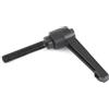 Fafeicy Leva di Serraggio M8 Impugnatura a Leva di Bloccaggio 16-60 mm Maniglia Regolabile Macchinari Manopola con Filettatura Maschio Esterna di Bloccaggio (M8*30)