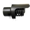 Nova italf Terminale nero inox innesto M maschio Cappello fumaiolo Terminale pellet (D80mm)