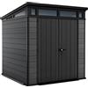 Keter Cortina 7x7 - Casetta da giardino - Con porta doppia anta - 214x218x226 cm