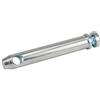 cyclingcolors perno traino trattore gancio rimorchio attacco asse spina scatto spinotto carrellino acciaio auto, 19mm x 92mm