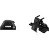 Thule Set 4 Piedi per Barre portatutto Edge Flush Rail & Kit di Fissaggio Evo Flush Rail 6007