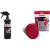 SONAX PROFILINE PlasticCare Ravviva e Protegge Superfici in Plastica, Anche per la Conservazione del Vano Motore & Applicatore in Spugna Super Soft per la Distribuzione Liscia e Delicata di Cere