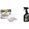 Ma-Fra Clay Bar Medium Soft, Pasta in Argilla Decontaminante per Una Finitura Liscia E Brillante & Mafra H0961 Fallout Iron Remover, Decontaminante Rapido, Elimina I Residui Ferrosi dalla Carrozzeria