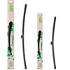 Valeo Coppia Di Spazzole Tergicristallo Flat Blade Fatte Di Materiali Naturali E Riciclati CAN78+CAN63, Anteriore, Lunghezze: 600mm+550mm, (Pack da 2)