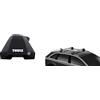 Thule Barre portatutto WingBar Edge 68 Aluminum 95 cm(37 in) & Piedi per sistema di portaggio per Thule Edge Black One-Size