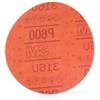 3M Hookit Rosso 15,2 cm P80D Disco abrasivo Grana