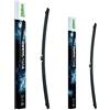 VALEO EVERGUARD - Premium - Un Kit di Spazzole Tergicristallo Flat Blade in Silicone VSF53 + VSF45 - Lunghezze: 530mm + 450mm - Anteriore (Confezione da 2)