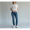 VICARIO CINQUE T-Shirt Donna SMALL Manica Corta Collo A Giro Pattern