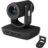 AVKANS Telecamera PTZ con monitoraggio automatico, 20X Zoom trasmissione live HDMI SDI PTZ telecamera per culto della chiesa ed eventi dal vivo (senza NDI)