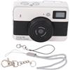 RASTKY Mini Fotocamera Digitale Portachiavi, Piccola Fotocamera 4K 68MP con Scheda da 32 GB, Azione Digitale Portatile 1080P per Viaggi, Feste e compleanni. (BLACK)
