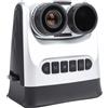 Jectse Fotocamera Binocolo Digitale, 4K 48MP Zoom 15X Lente Ribaltabile da 180 Gradi Schermo a Colori da 4 Pollici, con Ricarica di Tipo C Memoria Espandibile da 128 GB, per (Senza scheda di memoria)