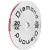 DIAMOND JK DISCO OLIMPICO IN ACCIAIO PER POWERLIFTING 20 KG