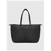 PIQUADRO SHOPPING FOLDABLE IN PELLE E TESSUTO Borsa