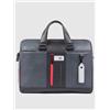 PIQUADRO CARTELLA 2 MANICI 2 COMPARTI IN PELLE Borsa