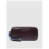 PIQUADRO ASTUCCIO IN PELLE A 3 CERNIERE Pochette
