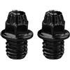 LEATT PIN KIT PED. DIA. STUDS 40PCS 4MM - ACCIAIO NERO ricambio pedali