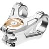 LEATT STEM GRAVITY 6.0 - ARGENTO - 50MM Attacco manubrio