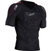 LEATT Pettorina Manica Corta Airflex Stealth - Nero - M Unisex