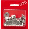 LEGAR TACCHETTI ALLUMINIO CONICO + RONDELLE 12 PC Scarpe Calcio