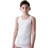 Set Da 3 Maglietta O Canotta Bambino Cotone 100% 3-14 Anni, Canottiera Intima Ba