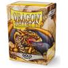 DRAGON SHIELD Standard Sleeves - Matte Gold (100 Sleeves) Accessori Carte