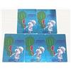 ONE PIECE METAKIRA RUFFY CARD JAPAN FAIR NATSU COMI 2026 Set di 5