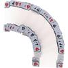 VANZACK Carte da Poker Trasparenti in Plastica Impermeabili Carte da Gioco Anti-frode Superficie Opaca Resistenti all Acqua per Uso Esterno