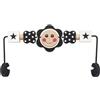 Kinhzrude Baby Bouncer Toy Bar, Bouncer Toy Bar, facile da fissare e rimuovere, materiali adatti ai bambini, ideale per bambini, in bianco e nero (sorriso)