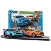 Scalextric Set di piste da corsa per bambini, Drift 360 Cars Speed Track, piste elettriche per ragazzi e ragazze 5+, piste da corsa con slot car, in scala 1:32, mini set da corsa per auto, regali di