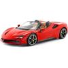 Burago Bburago - Ferrari SF90 Stradale Hybrid Spider 10-1:18, Auto in miniatura da collezione, 18016CAR, Rosso Corsa 322